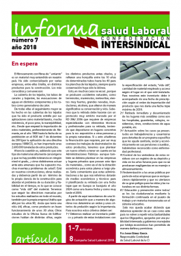 Butlletí de Salut Laboral 7