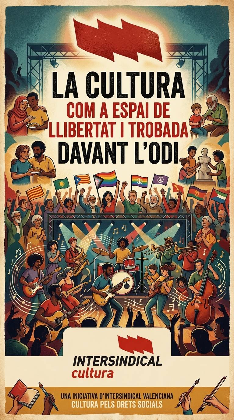 La cultura com a espai de llibertat i trobada davant l’odi