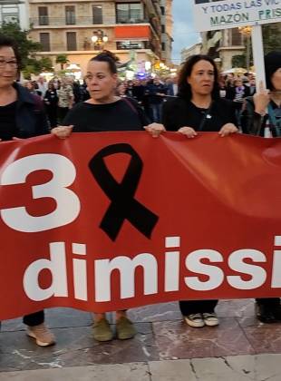 Intersindical Valenciana participa en la manifestació del segon aniversari de la dana per exigir justícia, reparació i veritat
