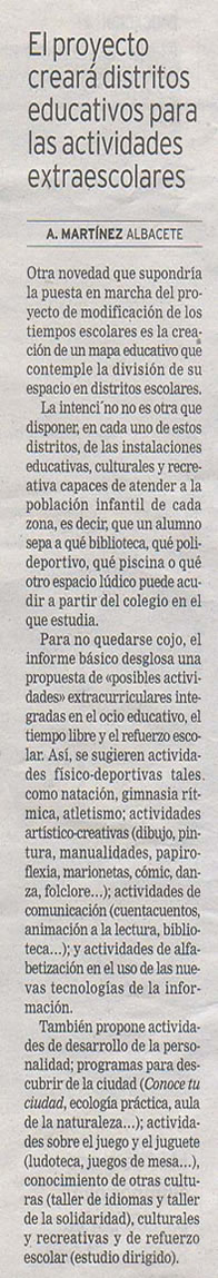 Recorte de prensa