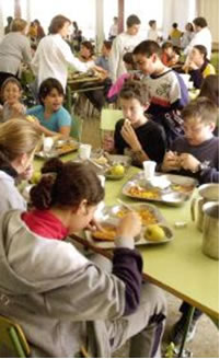 Foto comedor escolar